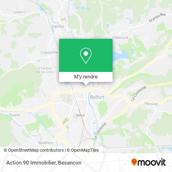 Action 90 Immobilier plan