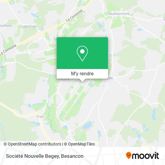 Société Nouvelle Begey plan