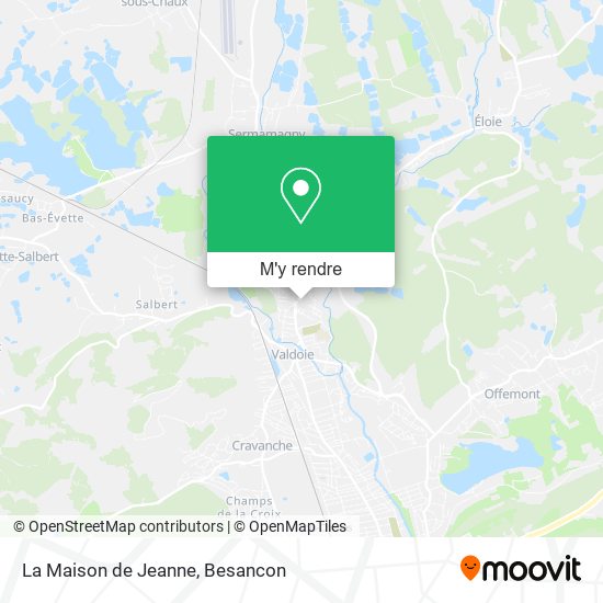 La Maison de Jeanne plan