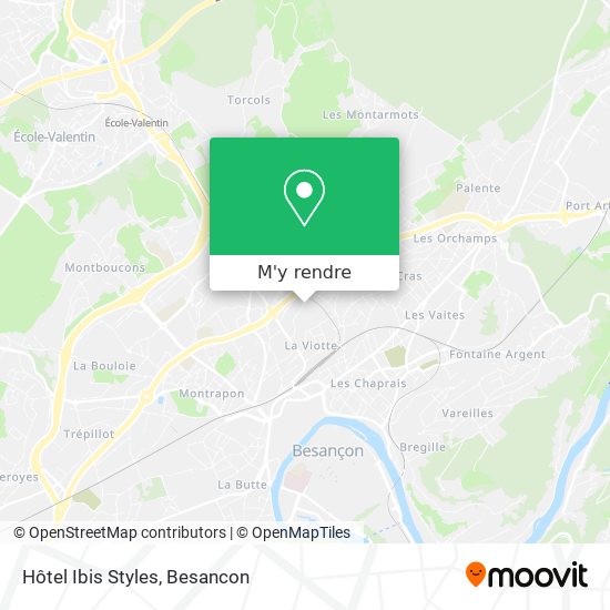 Hôtel Ibis Styles plan