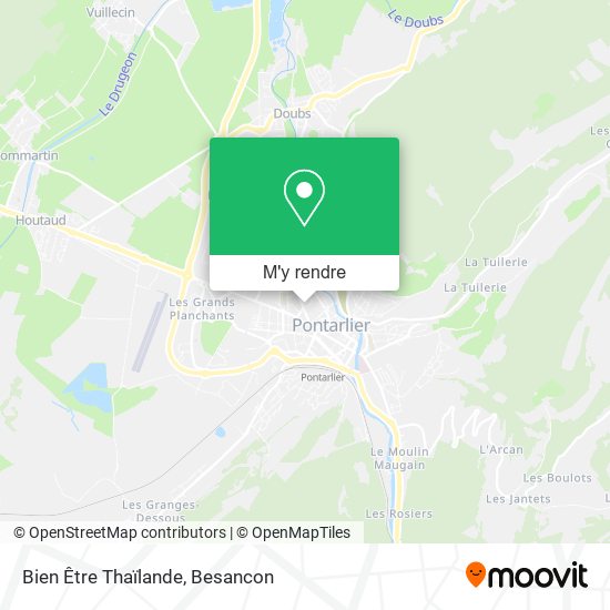 Bien Être Thaïlande plan