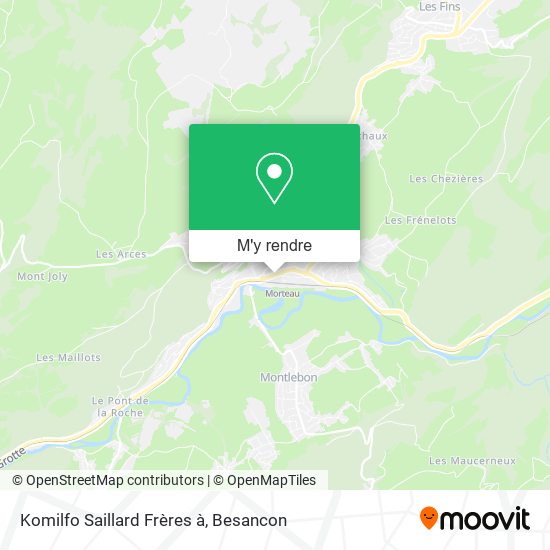 Komilfo Saillard Frères à plan
