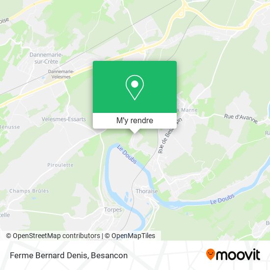 Ferme Bernard Denis plan