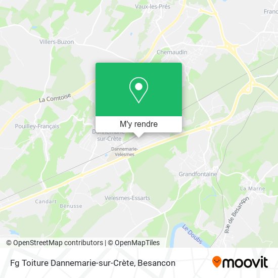 Fg Toiture Dannemarie-sur-Crète plan