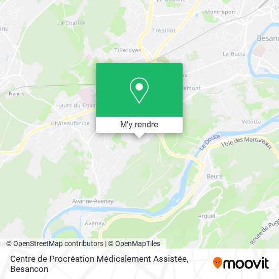 Centre de Procréation Médicalement Assistée plan