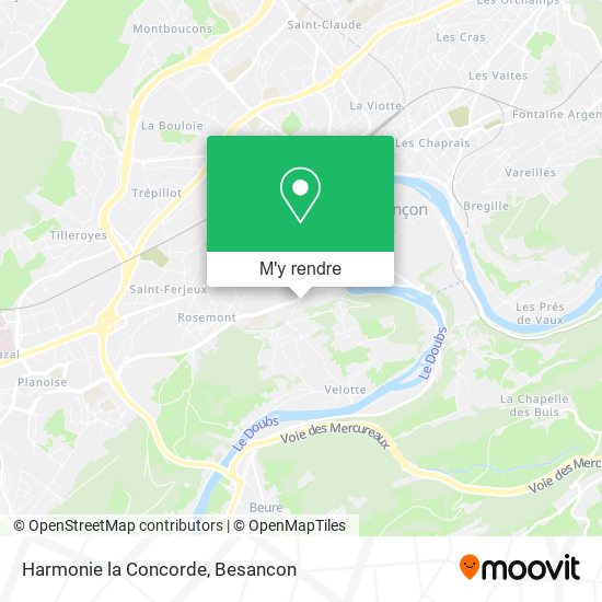Harmonie la Concorde plan