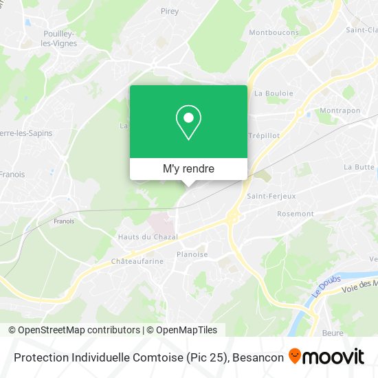 Protection Individuelle Comtoise (Pic 25) plan
