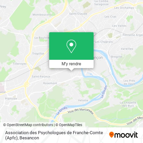 Association des Psychologues de Franche-Comte (Apfc) plan