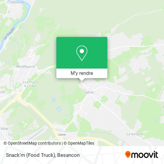 Snack'm (Food Truck) plan