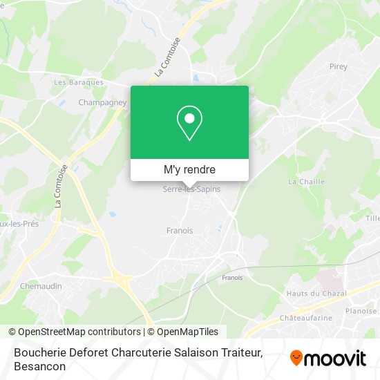 Boucherie Deforet Charcuterie Salaison Traiteur plan