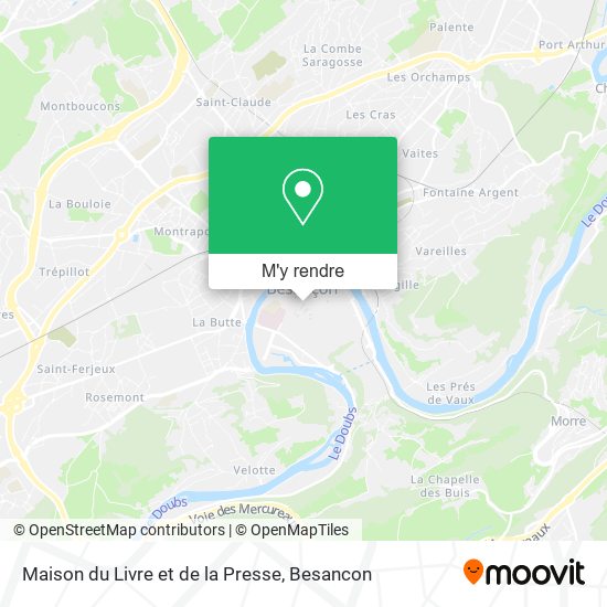 Maison du Livre et de la Presse plan