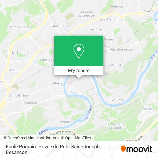École Primaire Privée du Petit Saint-Joseph plan