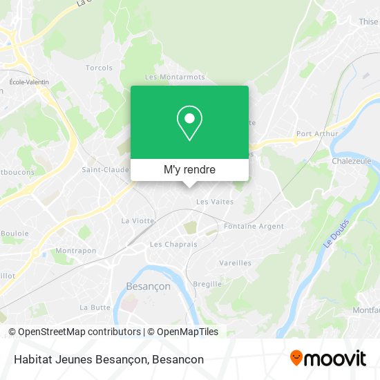 Habitat Jeunes Besançon plan