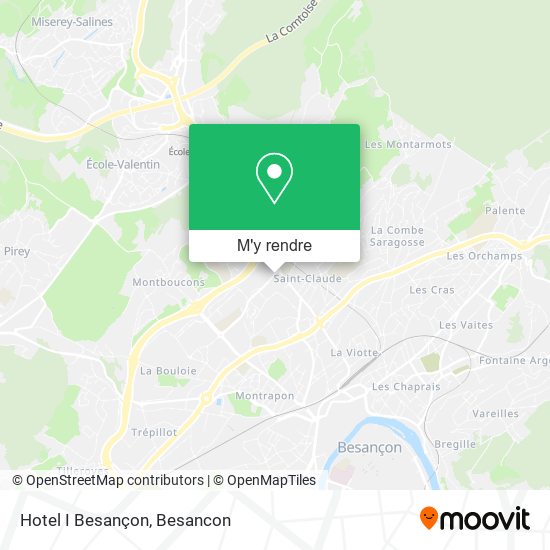 Hotel I Besançon plan