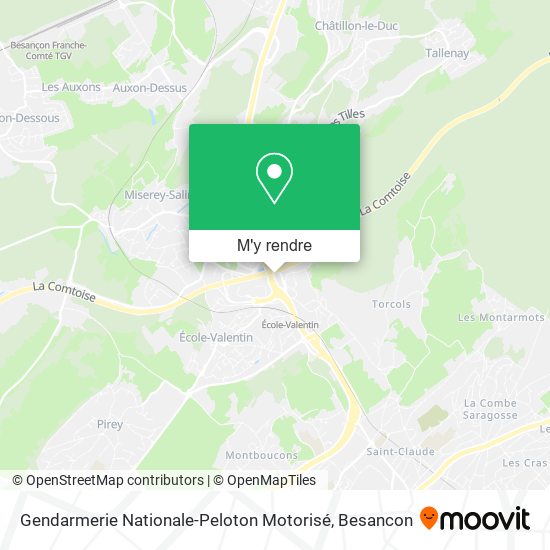 Gendarmerie Nationale-Peloton Motorisé plan