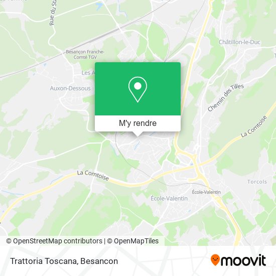 Trattoria Toscana plan
