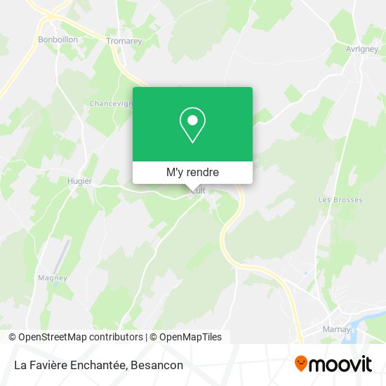 La Favière Enchantée plan