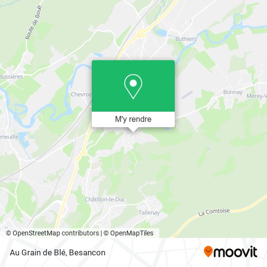 Au Grain de Blé plan