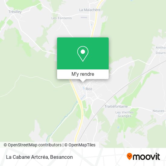 La Cabane Artcréa plan