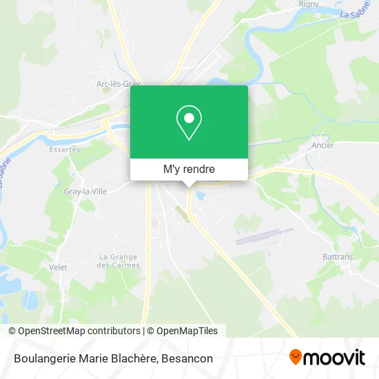 Boulangerie Marie Blachère plan
