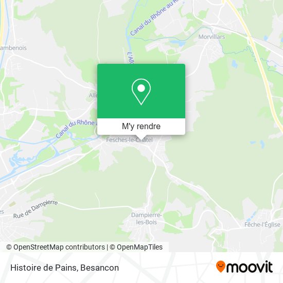 Histoire de Pains plan