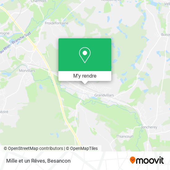Mille et un Rêves plan