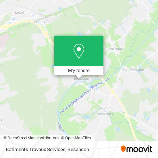 Batiments Travaux Services plan