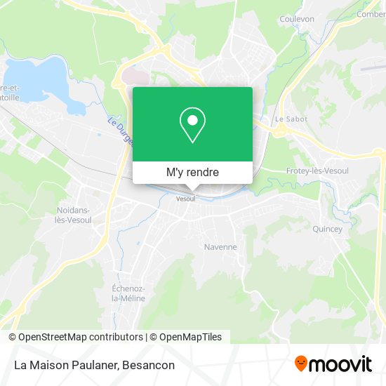 La Maison Paulaner plan