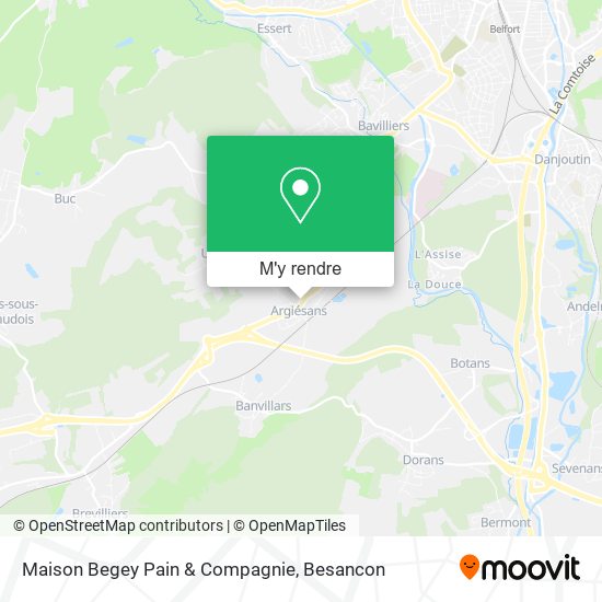Maison Begey Pain & Compagnie plan