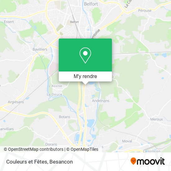 Couleurs et Fêtes plan
