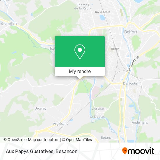 Aux Papys Gustatives plan