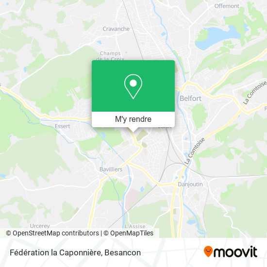 Fédération la Caponnière plan