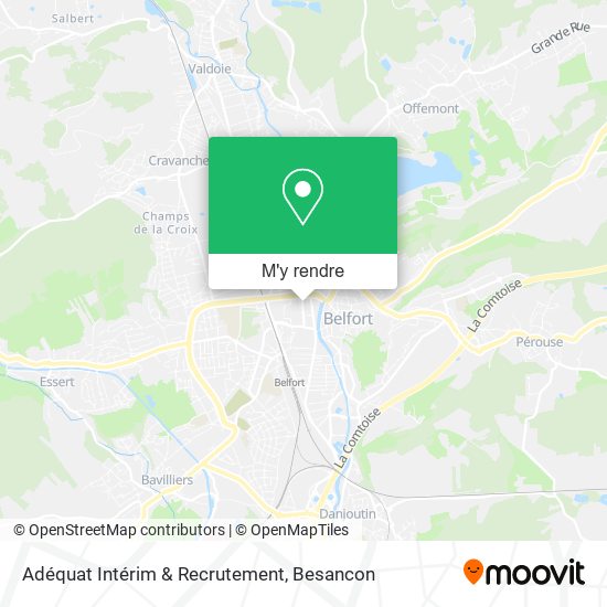 Adéquat Intérim & Recrutement plan