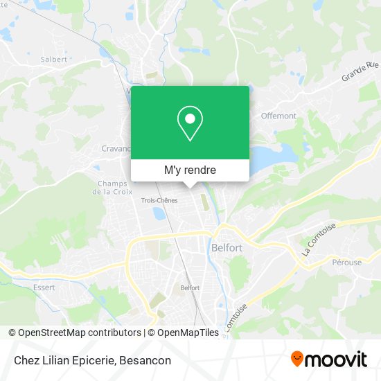 Chez Lilian Epicerie plan