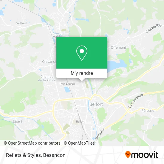 Reflets & Styles plan