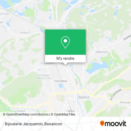 Bijouterie Jacquemin plan