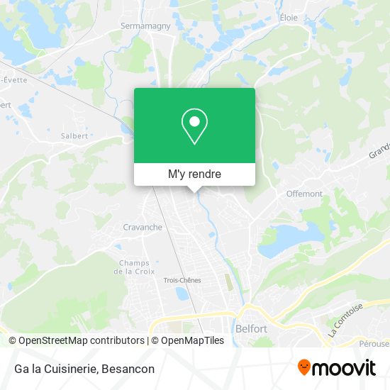 Ga la Cuisinerie plan