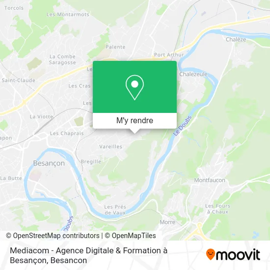 Mediacom - Agence Digitale & Formation à Besançon plan