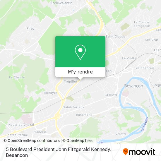 5 Boulevard Président John Fitzgerald Kennedy plan