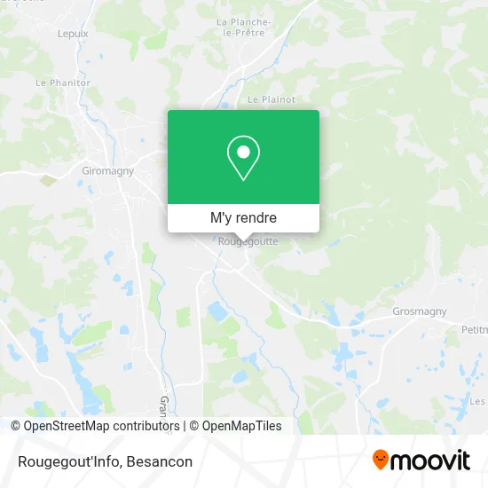 Rougegout'Info plan