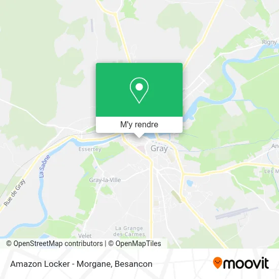 Amazon Locker - Morgane plan