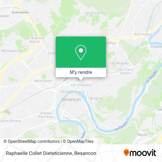 Raphaelle Collet Dieteticienne plan