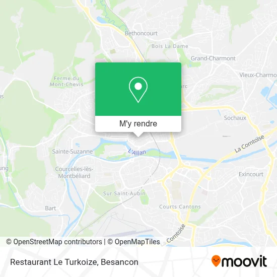 Restaurant Le Turkoize plan