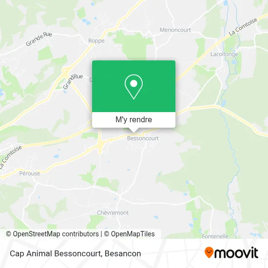 Cap Animal Bessoncourt plan