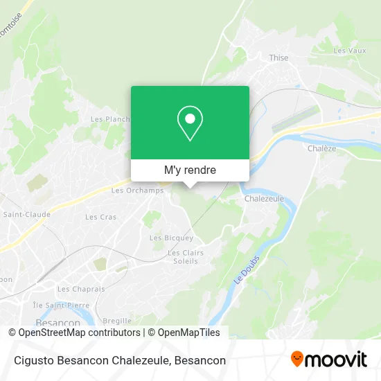 Cigusto Besancon Chalezeule plan