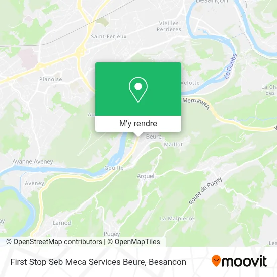 First Stop Seb Meca Services Beure plan