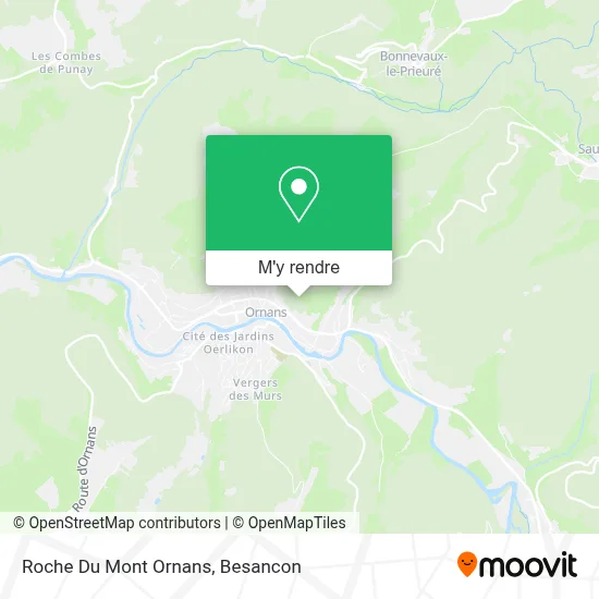 Roche Du Mont Ornans plan