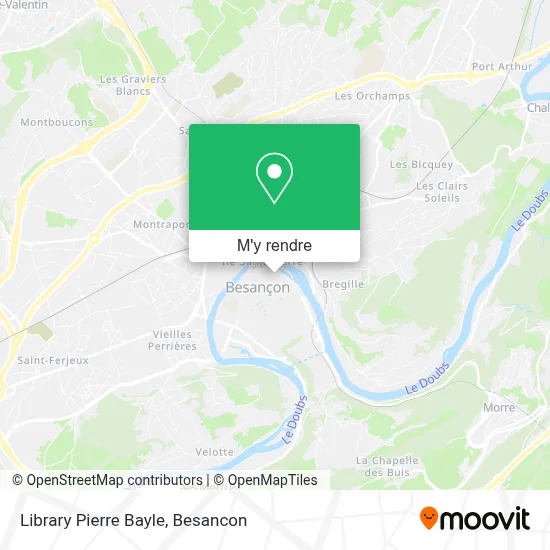 Library Pierre Bayle plan