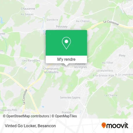 Vinted Go Locker plan