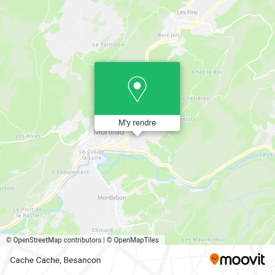 Cache Cache plan